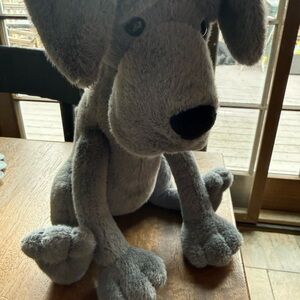 Jellycat Gray Plush Puppy Dog Toy